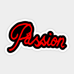 passion Sticker